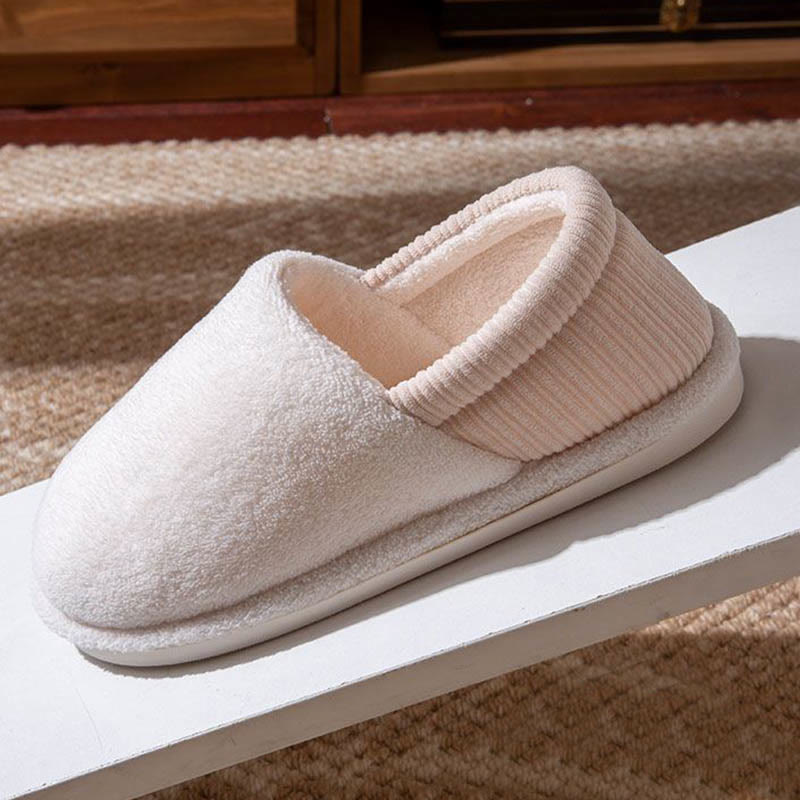 Plus Size Solid Color Soft Slippers - image 9