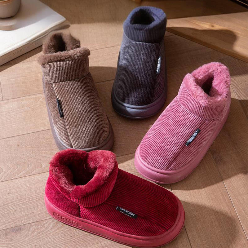 Plus Size High Top Winter Slippers - image 9