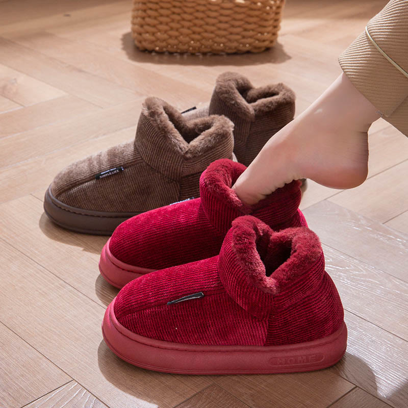 Plus Size High Top Winter Slippers - image 2