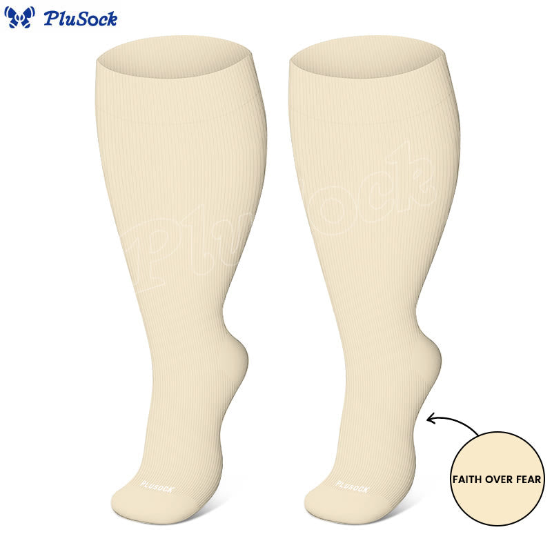 Plus Size Trust In The Lord Compression Socks(3 Pairs) - image 10