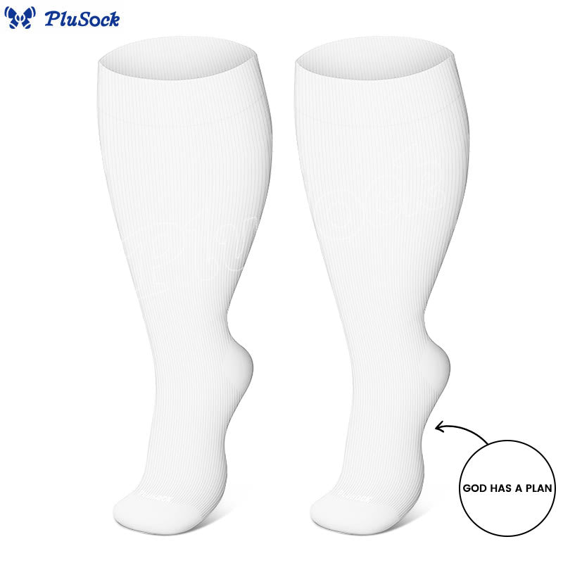 Plus Size God's Got This Compression Socks(3 Pairs) - image 10