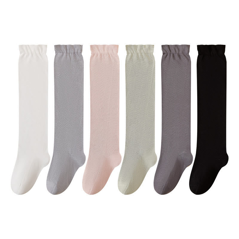 Breathable Soft Knee High Sleep Socks(3 Pairs) - image 18