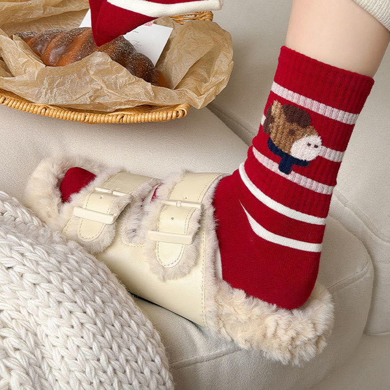 Cartoon Pony Quarter Socks(5 Pairs) - image 10