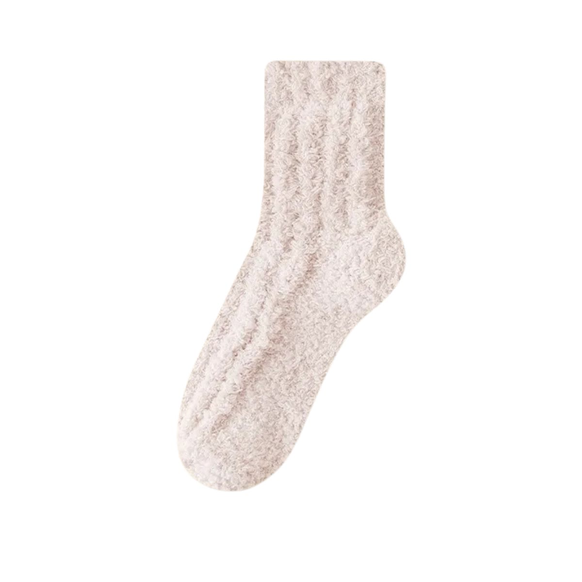Solid Color Sleep Socks - Camel - EU43-48(US9-13) - image 22