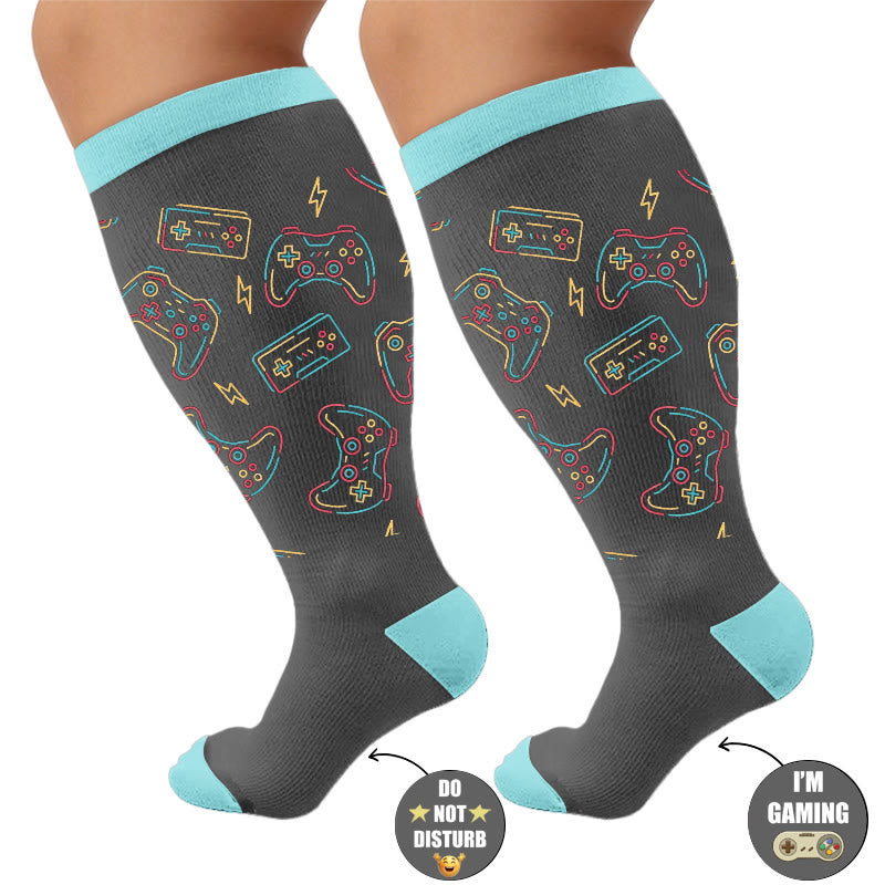 Plus Size Personal Hobby Compression Socks - image 11