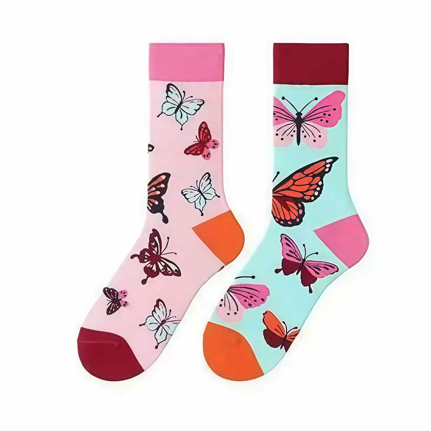 Playful Butterfly Quarter Socks - image 1
