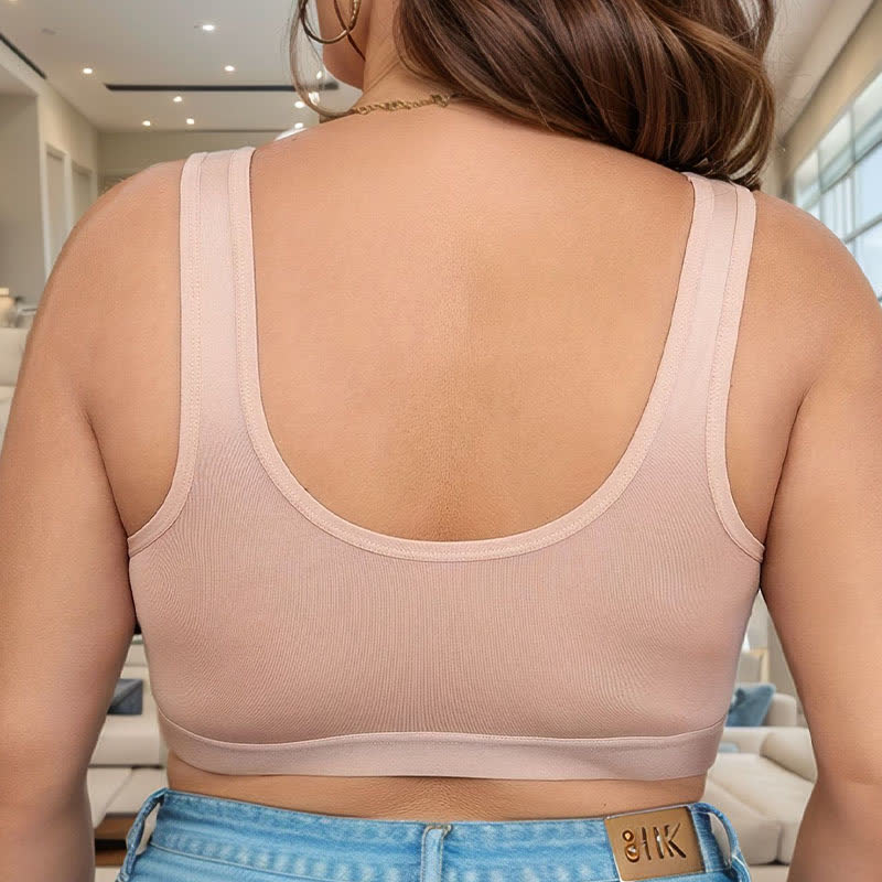 Front Closure Sport Wireless Bra - image 12