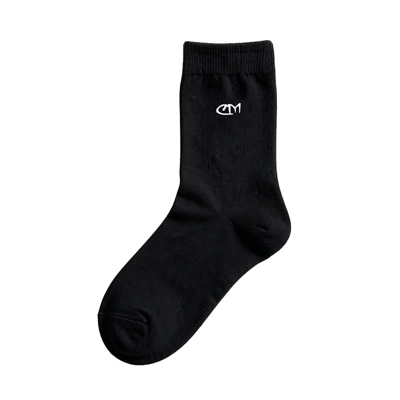 Classic Cotton Blend Quarter Socks(5 Pairs) - Black - EU39-44(US6-10) - image 5