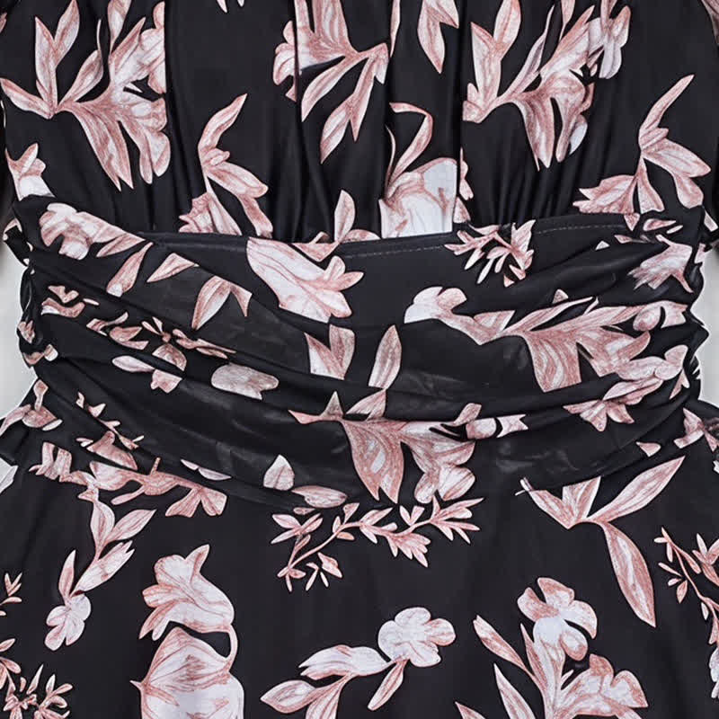 Floral Square Neck Swimwear - image 10