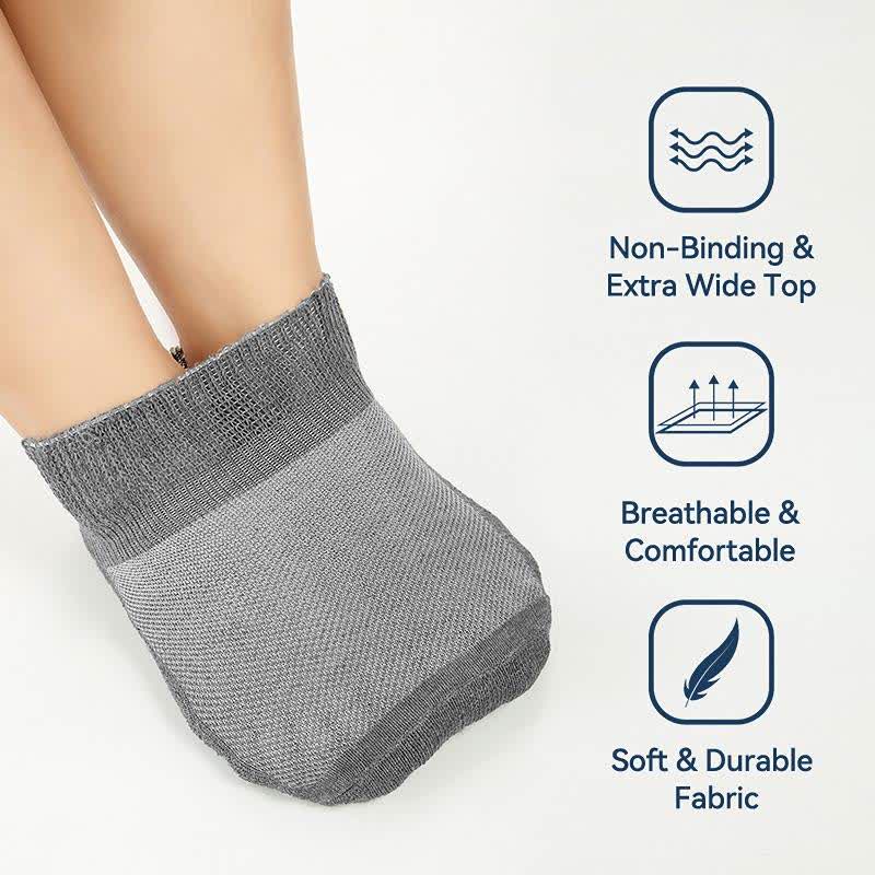 Breathable Cushioned Ankle Socks(5 Pairs) - image 12