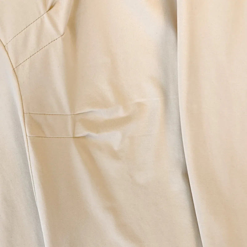Contrast Collar Casual Midi Dress - image 7