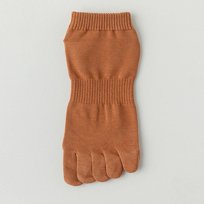 Five Toes Alignment Socks(5 Pairs) - Coffee - EU39-46(US5-12) - image 23