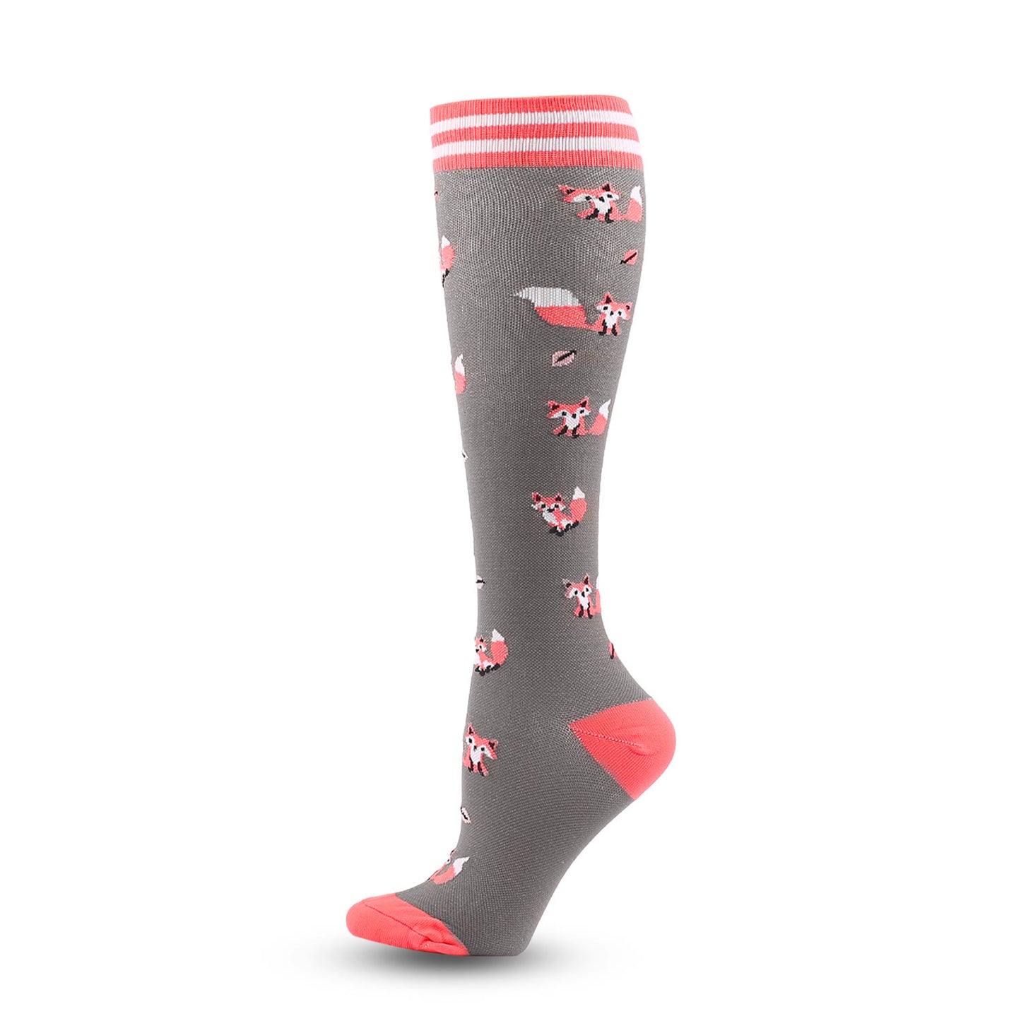 Cute Panda Pattern Compression Socks(6 Pairs) - image 4