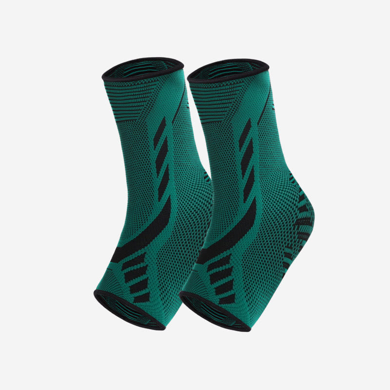 Plus Size Foot Support Knitting Ankle Brace - Green - XL - image 13