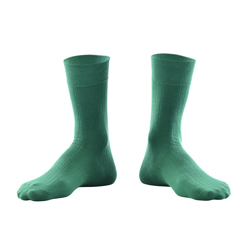 Candy Color Breathable Crew Socks(6 Pairs)