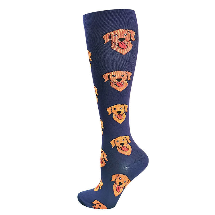 Cute Puppy Compression Socks(3 Pairs) - image 3