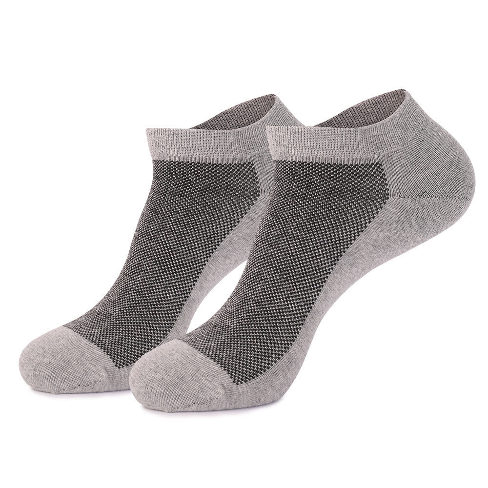 Plus Size Stitching Color Ankle Socks(3 Pairs)
