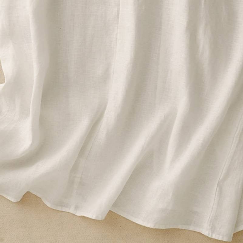 Relaxed Sleeveless Cotton Midi Dress - image 18