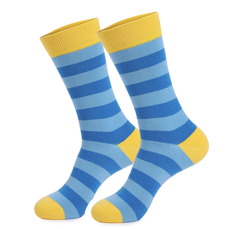 Pattern Funny Casual Crew Socks(5 Pairs)