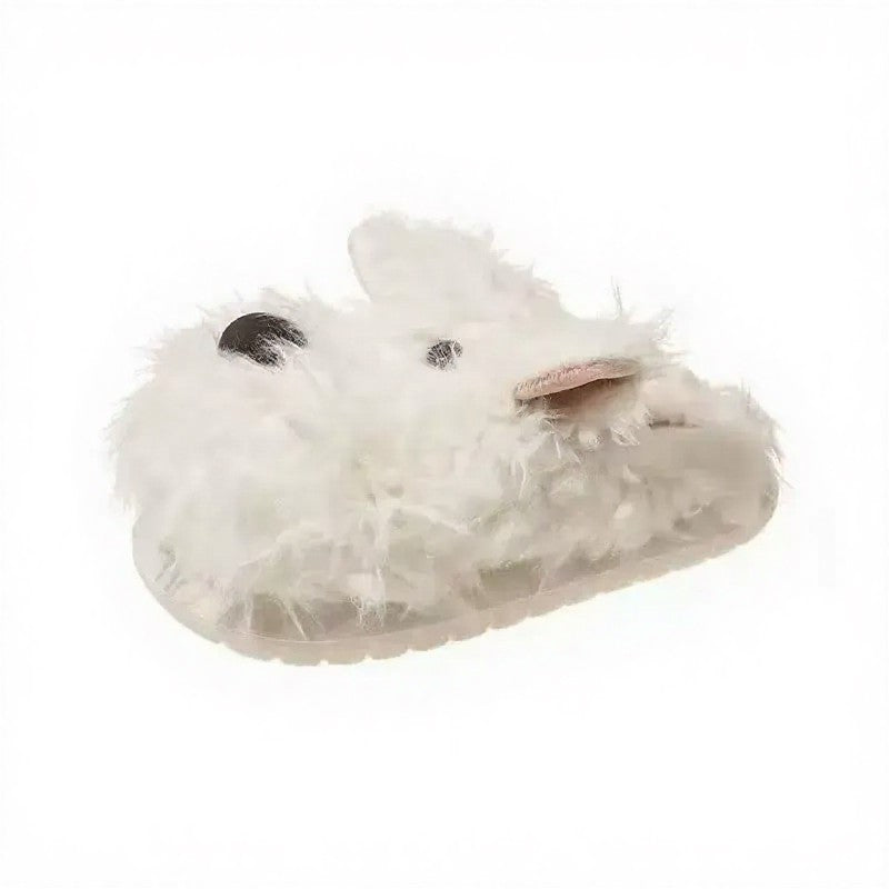 Cozy Puppy Plush House Slippers - image 6