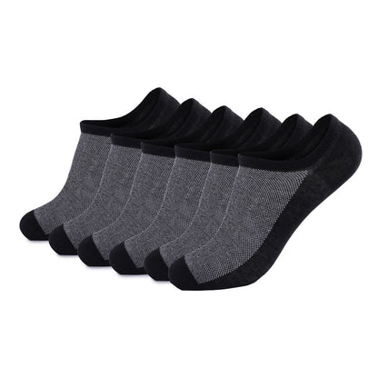 Mesh No Show Socks(3 Pairs) - Black - EU44-49(US10-14) - image 12