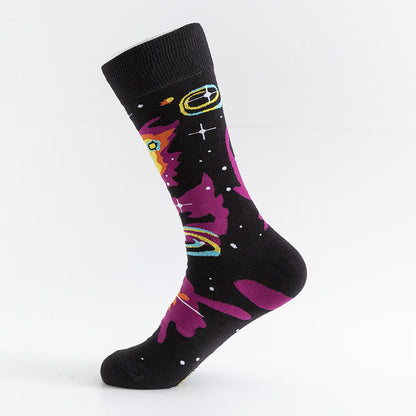 Alien Extraterrestrial Crew Socks(5 Pairs) - image 3