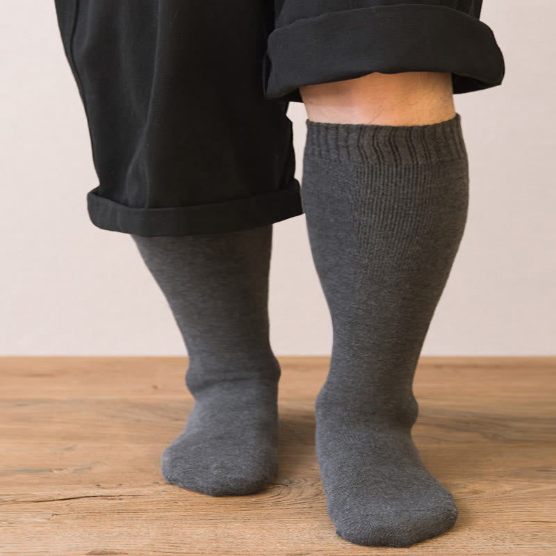 Thickened Thermal Knee High Socks(5 Pairs) - image 0