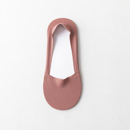 Unisex Deep Mouth Boat Socks(5 Pairs) - Dusty Rose - EU35-38(US5-7) - image 20