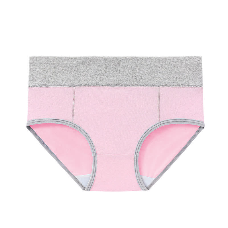 High-Waisted Cotton Antibacterial Panty(5 Pairs) - image 10