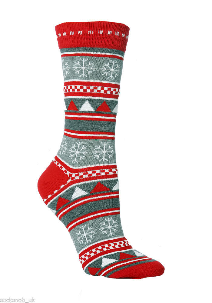 Cute Christmas Holiday Crew Socks(5 Pairs) - image 3