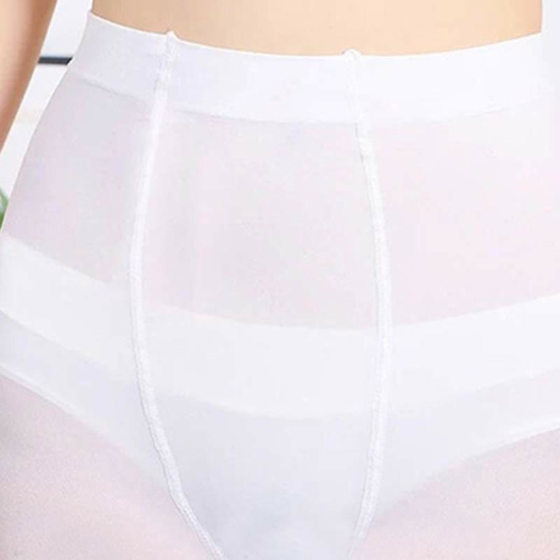 80D Women Tear-proof Plus Size Footless Tights(3 Pairs) - image 6