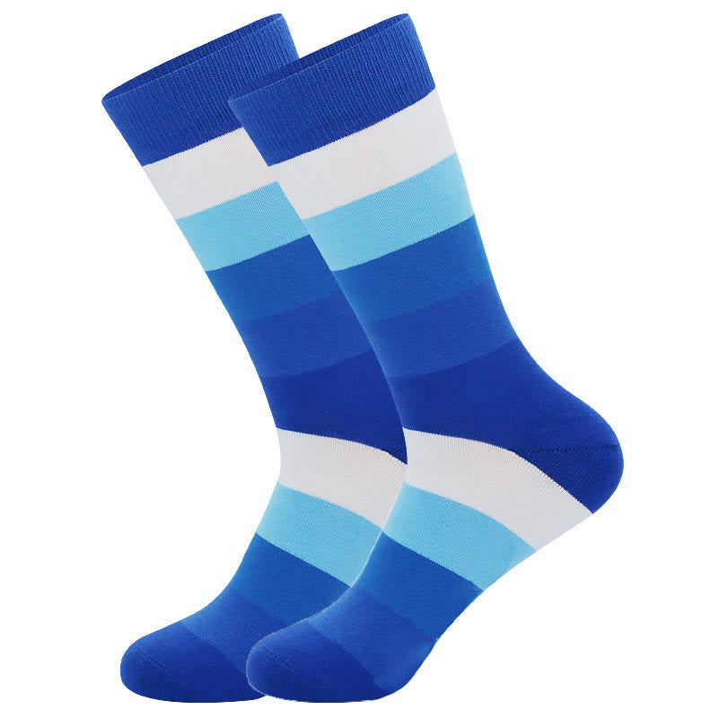 Bright Colorful Novelty Crew Socks(5 Pairs) - image 6