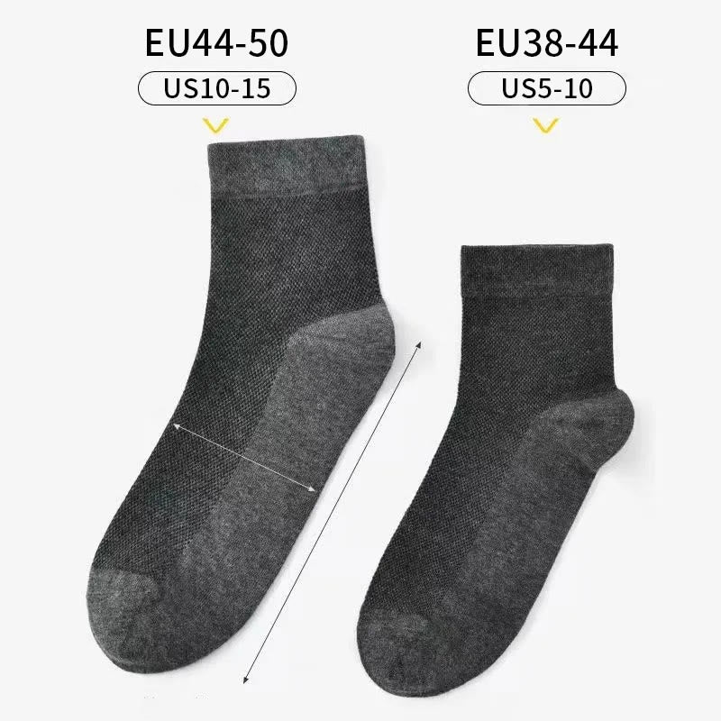 Mesh Quarter Socks(10 Pairs) - image 3
