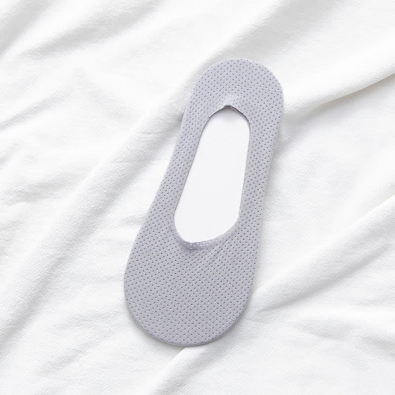 Anti-Slip No Show Socks(5 Pairs) - Grey - EU39-43(US8-11) - image 13