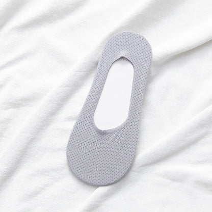 Anti-Slip No Show Socks(5 Pairs) - Grey - EU39-43(US8-11) - image 13