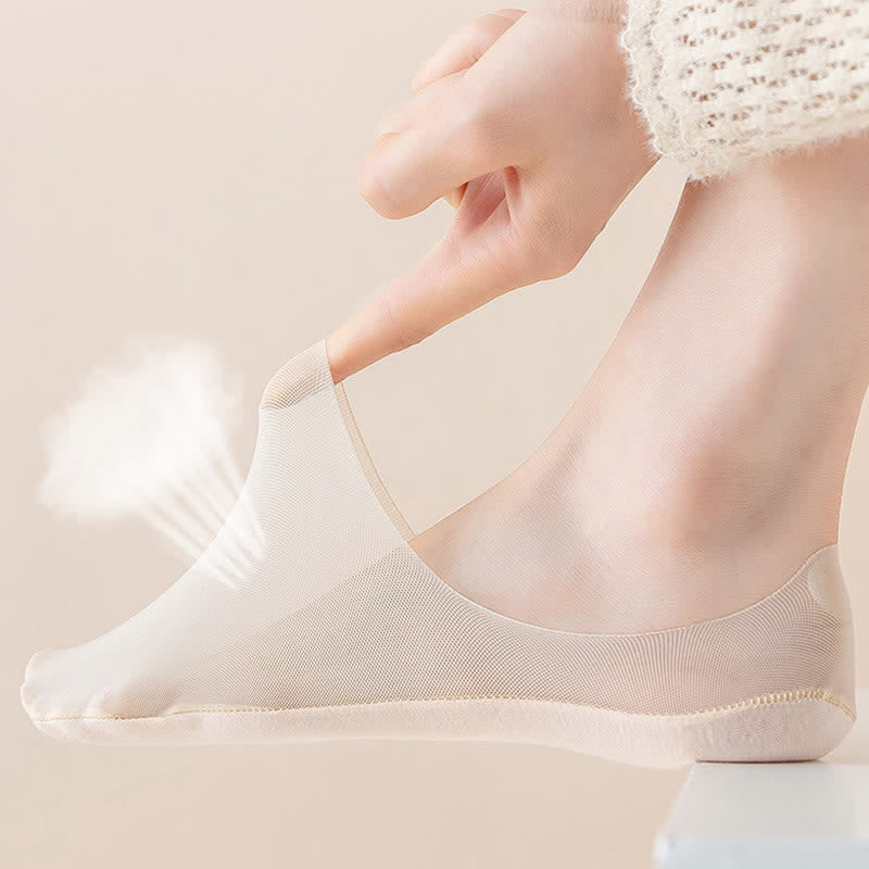 Ice Silk No Show Socks(5 Pairs) - image 2