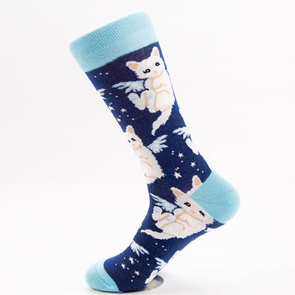 Cute Panda Crew Socks(5 Pairs) - image 5