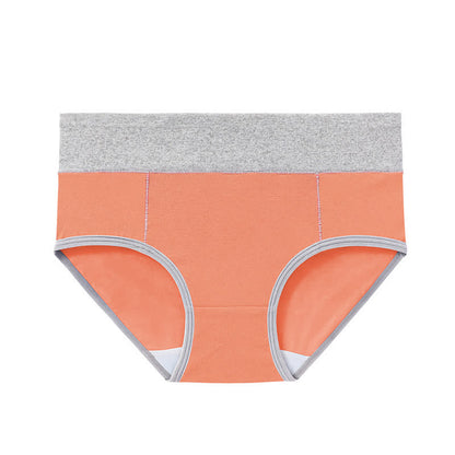 High-Waisted Cotton Antibacterial Panty(5 Pairs) - image 6