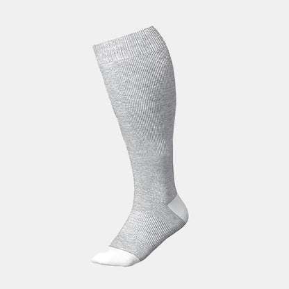Plus Size Solid Color Elastic Compression Socks(3 Pairs) - image 5