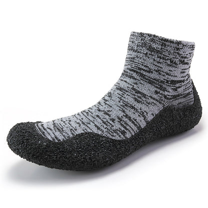  Plus Size Lightweight Barefoot Sock Shoes - Light Gray - US12 - image 5
