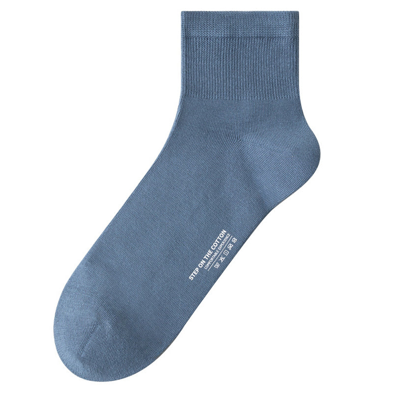 Soft Cotton Quarter Socks (3 Pairs) - image 12