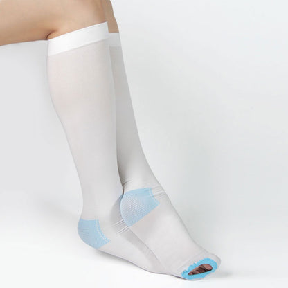 Plus Size Medical Knee High Compression Socks - image 2