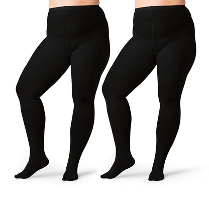 Plus Size Medical Compression Tights Pantyhose(15-20mmhg) - image 2