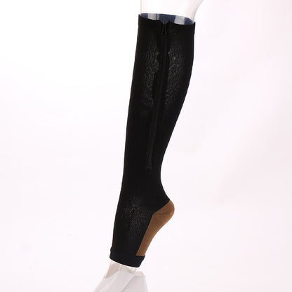 Plus Size Toeless Compression Socks(3 Pairs) - image 4