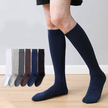 Elasticity Knee High Socks(3 Pairs) - image 9