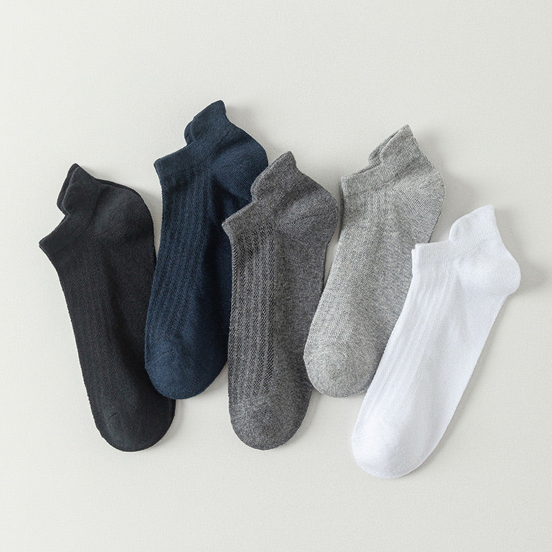 Mesh Breathable Ankle Socks(10 Pairs) - image 15