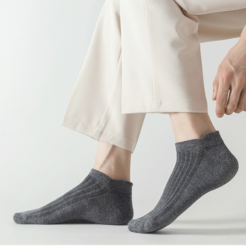 Mesh Breathable Ankle Socks(10 Pairs) - image 5