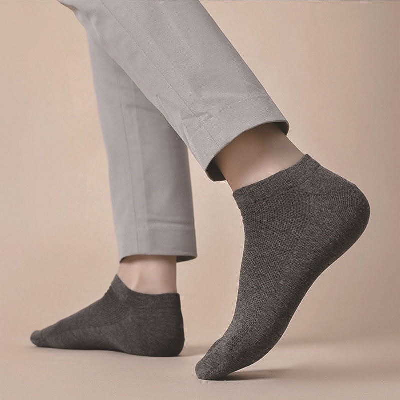 Antibacterial Soft Ankle Socks(5 Pairs) - image 3