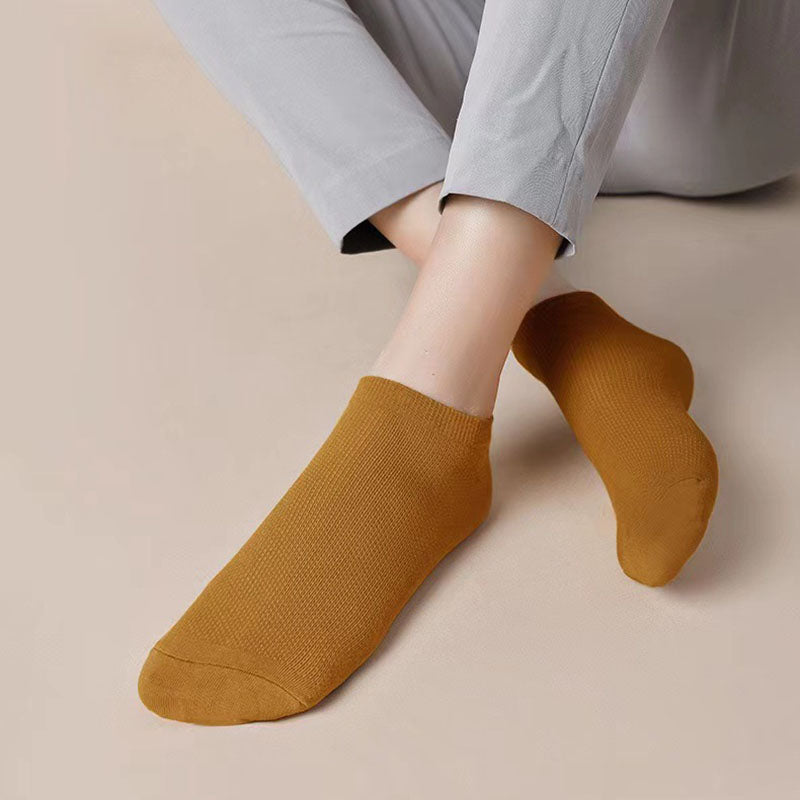 Antibacterial Soft Ankle Socks(5 Pairs) - image 4