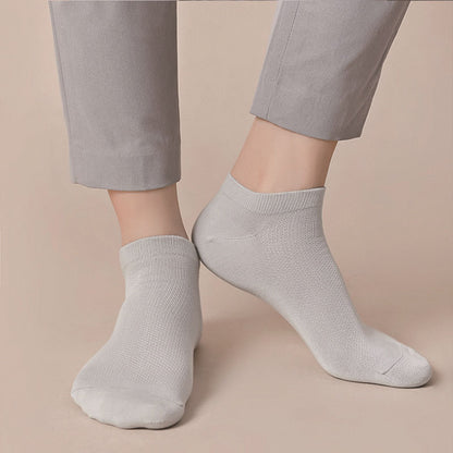 Antibacterial Soft Ankle Socks(5 Pairs) - image 5